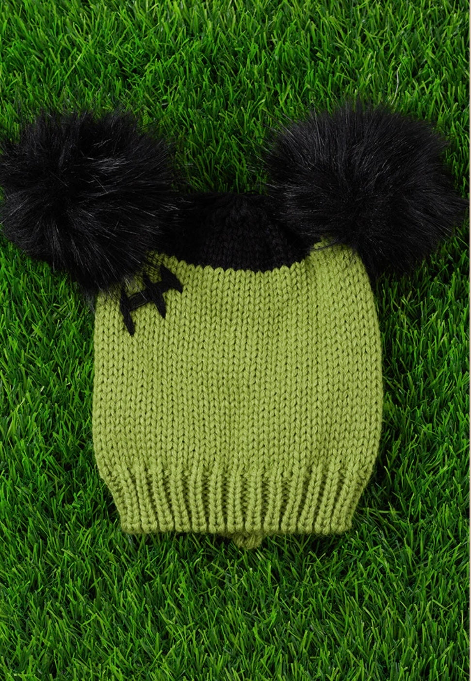 Frankenstein Pompom Beanie