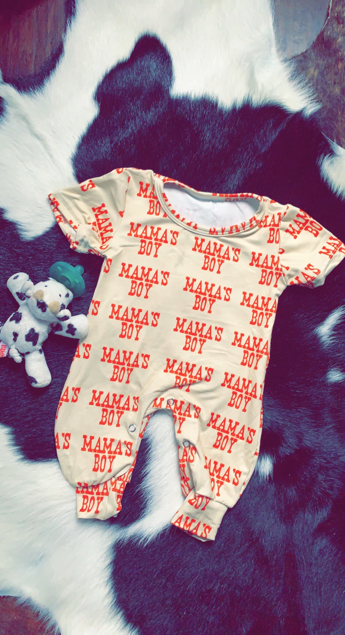 Mama’s Boy Onesie