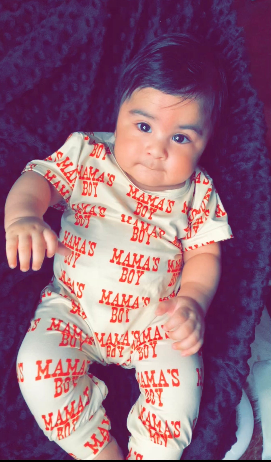 Mama’s Boy Onesie