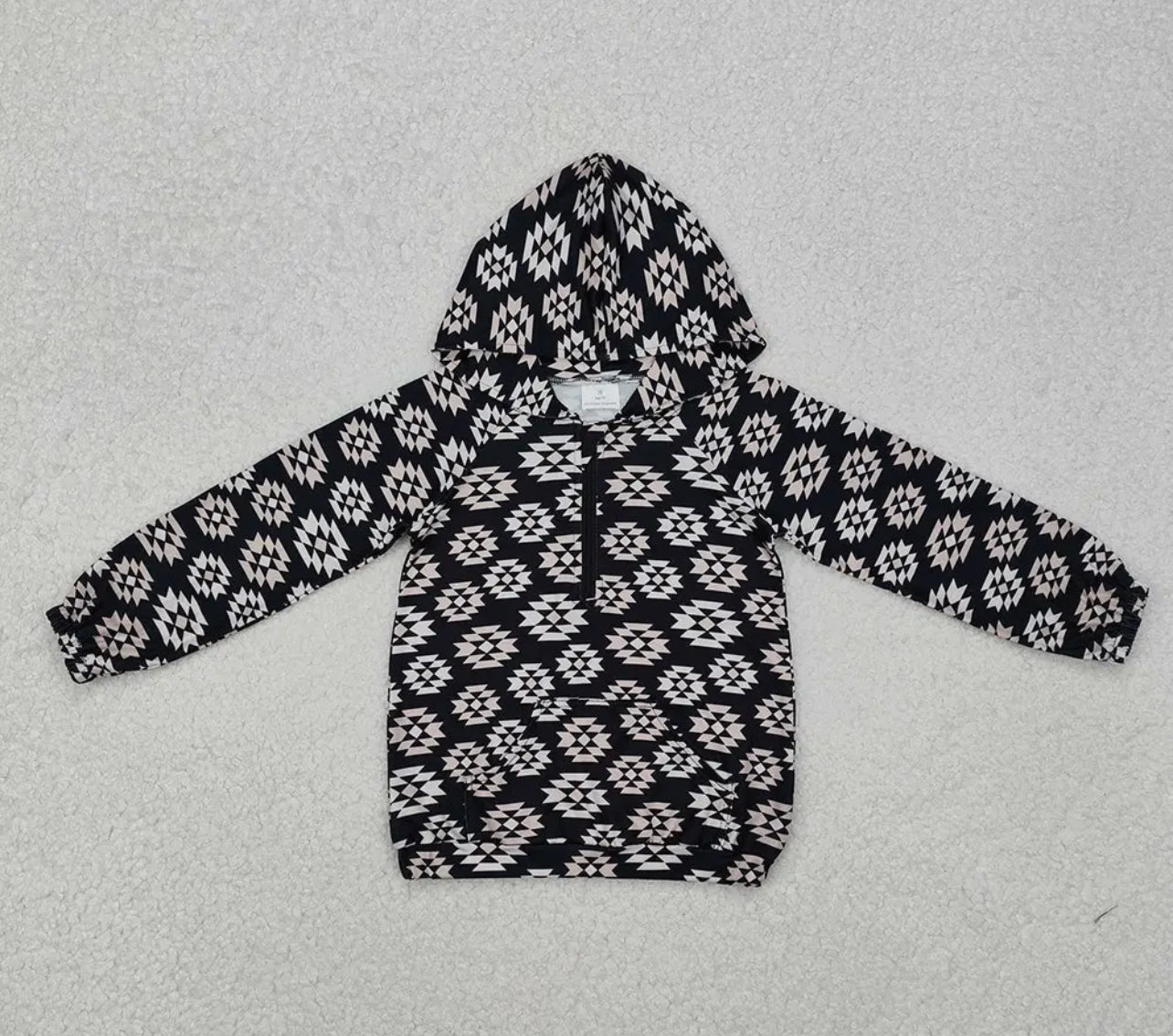 Aztec light Sweater W/ hoodie
