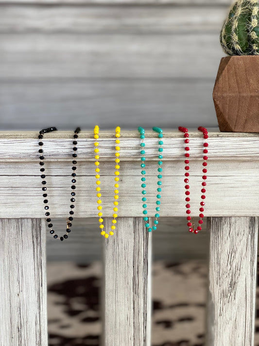 Beaded chokers